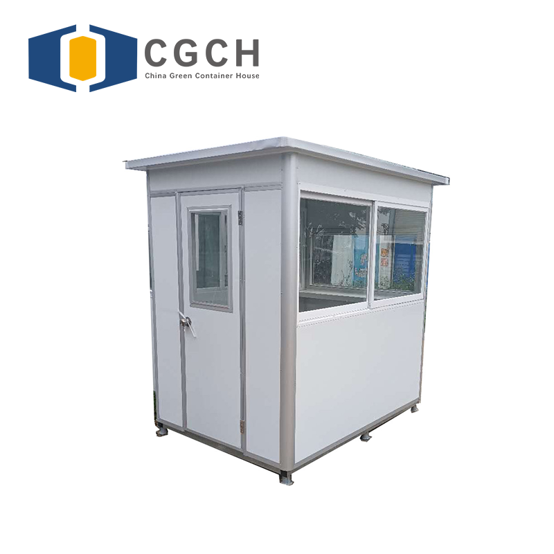 Prefabricated Toll Booth Tool Room Security Booth Prefabricated Kiosk Booth