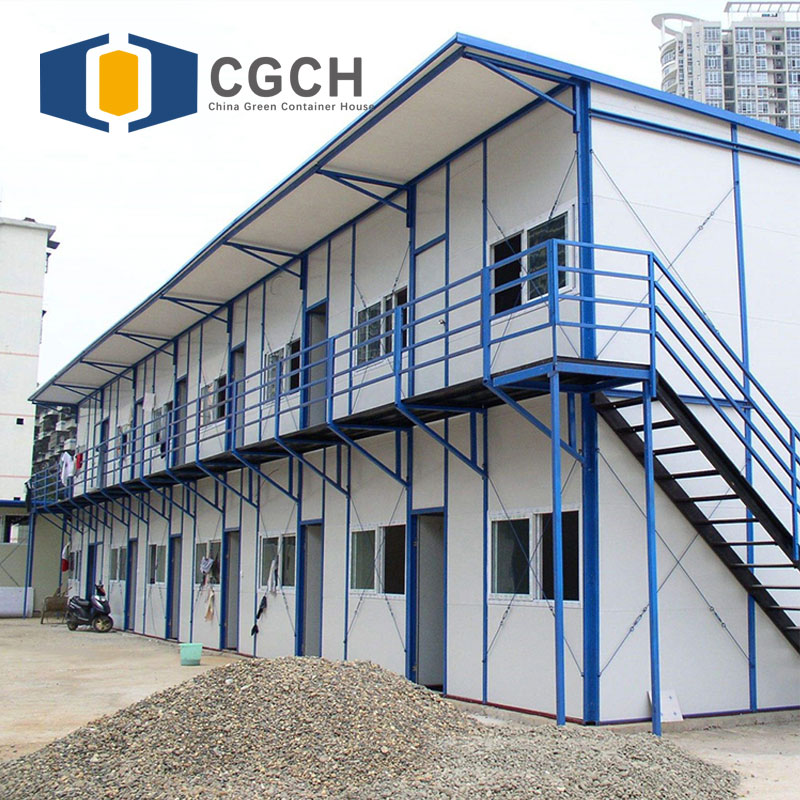 Three Layers For Construction Site Dormitory Prefab House