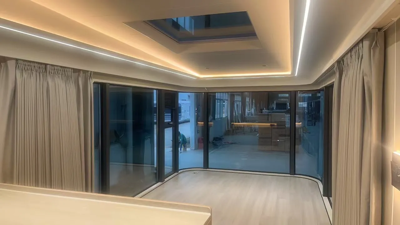CGCH H5 Villa móvil prefabricada de lujo de 40 pies Cápsula espacial para dormir de 40 pies Casa prefabricada de lujo del tamaño de un apartamento