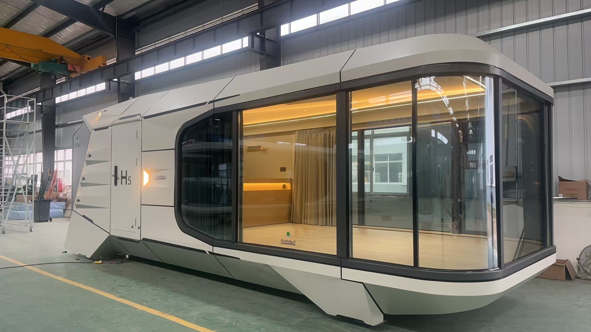 CGCH H5 Luxe 40ft Prefab Mobiele Villa 40ft Space Capsule Slaapcapsule Luxe Appartement-formaat Geprefabriceerde Cabine Huis