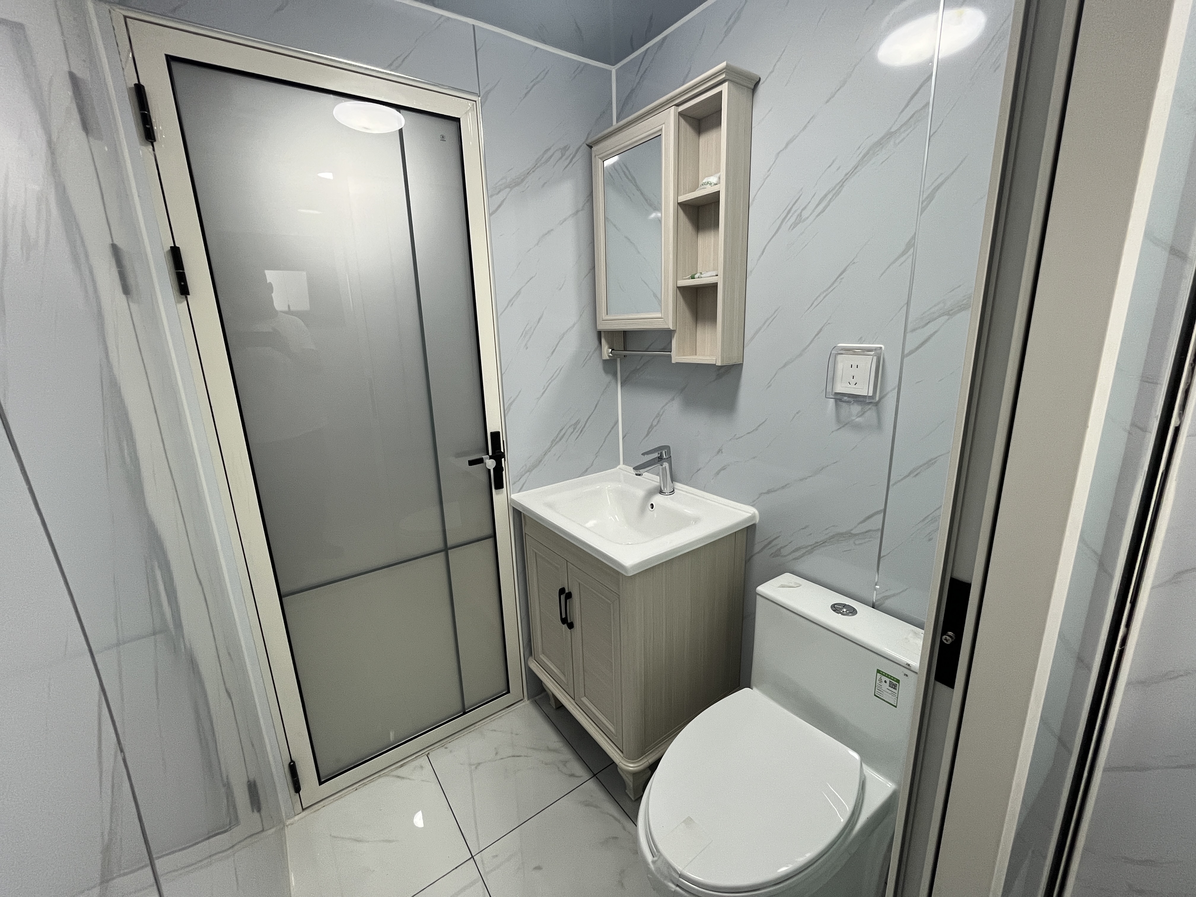 2 Katlı Genişletilebilir Modüler Konteyner Ev Özelleştirilebilir Düzenler CGCH