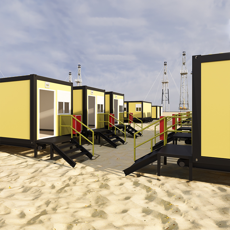 Kampung Pekerja Prefab Hijau – Sistem Rumah Kontena Modular