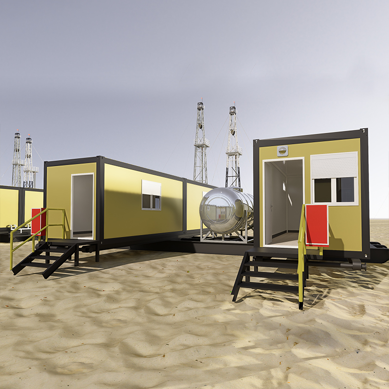 Kampung Pekerja Prefab Hijau – Sistem Rumah Kontena Modular