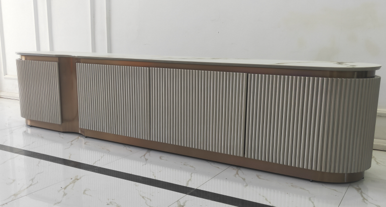 Stainless steel sideboard