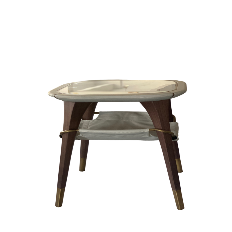 cornor wooden Coffee Table