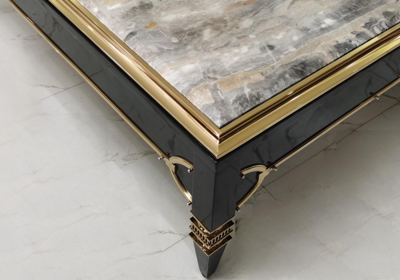 Luxurious marble side table