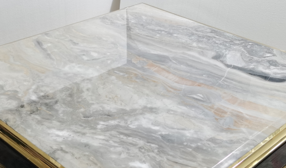 Luxurious marble side table