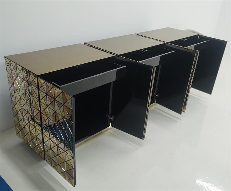 gold sideboard