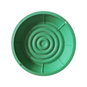 700mm Front Garden Grasstop Recessed Composite Manhole Cover