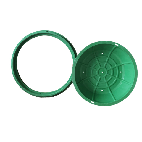 Couvercle de trou d'homme composite encastré de 600 mm pour pelouse