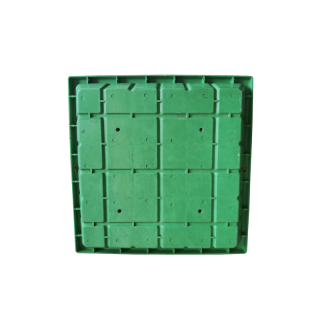 Tapa de registro compuesta de jardín de 700x700 mm