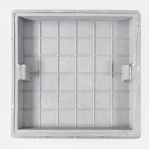 Ocultar tijolo de 700x700mm que pavimenta a tampa de câmara de visita Recessed de Smc