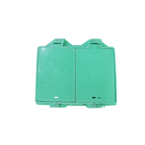 Tampa de bueiro SMC de abertura dupla 750x1000mm