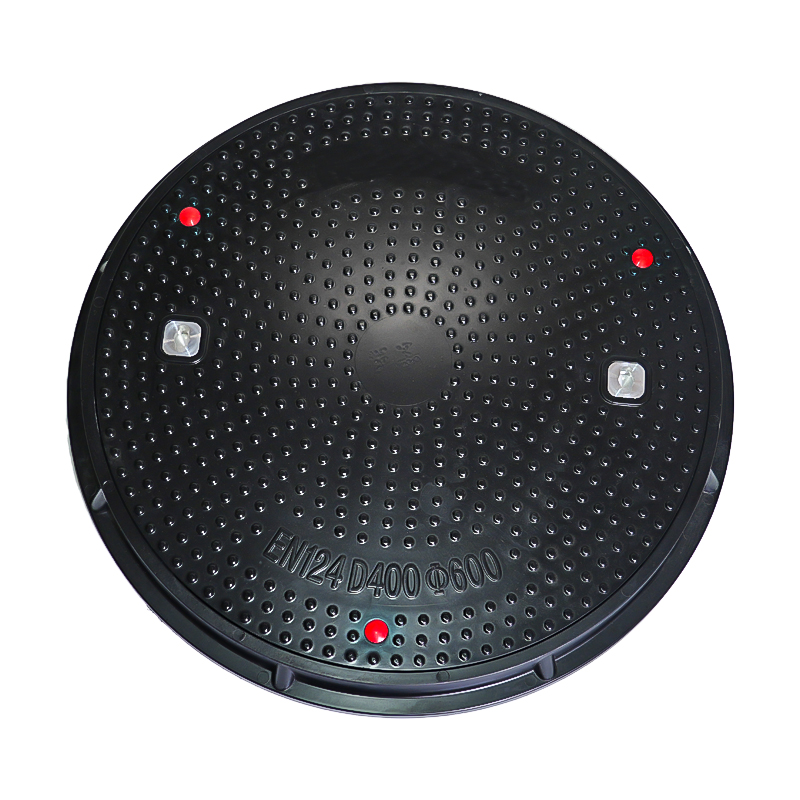 Supply CO600mm D400 composite manhole cover | Heavy duty SMC