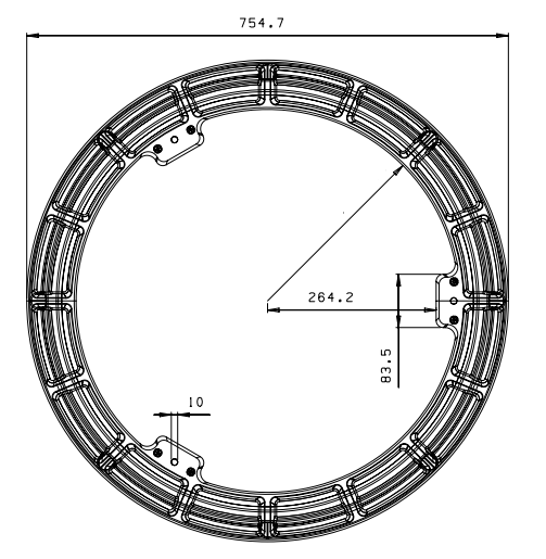 EN124 D400 composite manhole cover