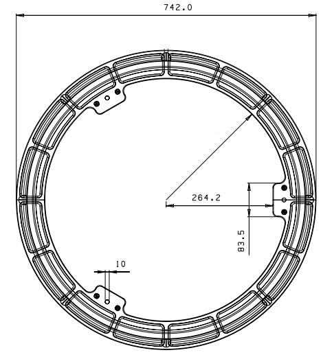 Heavy duty SMC manhole cover
