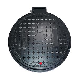 Chiusino rotondo incernierato SMC da 600 mm