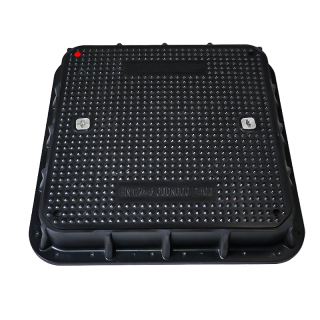 Tampa de bueiro composta para posto de gasolina 600x600mm D400