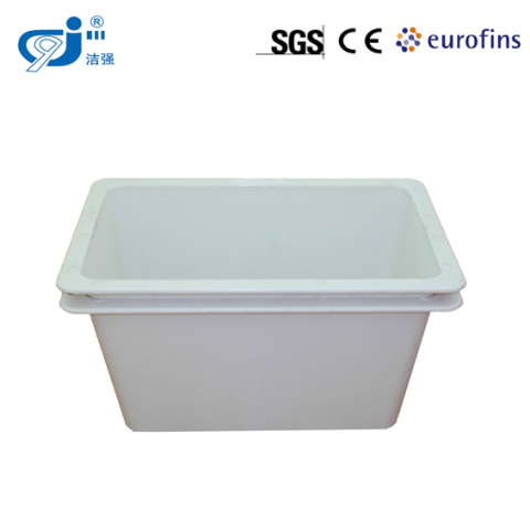 Bloempot van composietmateriaal met brugzijde, 1850 mm lang