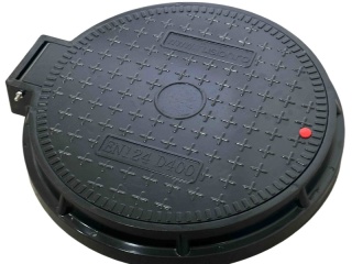 고강도 FRP 660mm 맨홀 뚜껑: 산업 현장용 SMC 유리섬유 재질