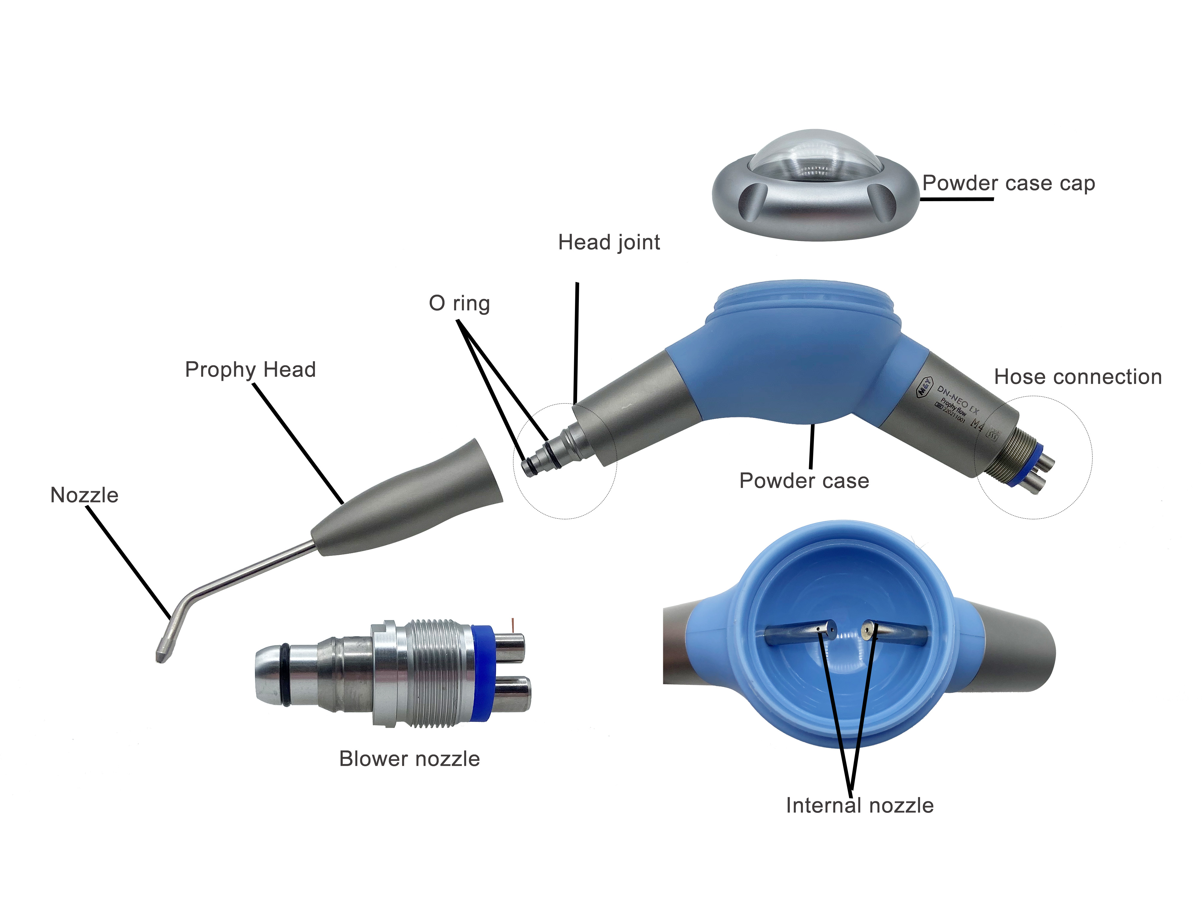 Dentsply Dental Air Prophy Unit Polisher Jet