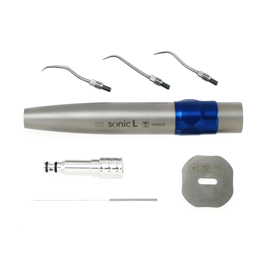 Dental Fiber Optic Sonic Air Scaler With Light