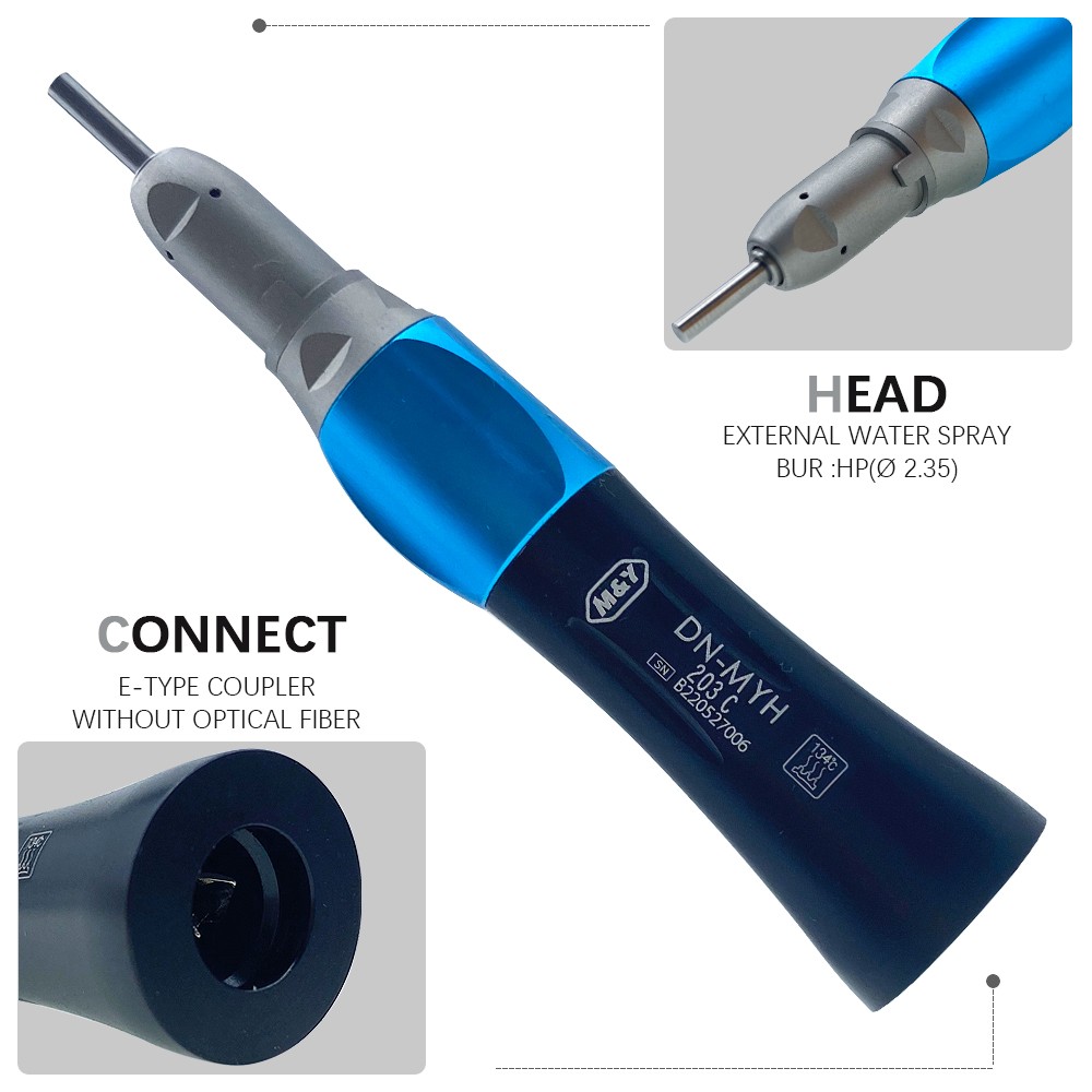 dental external low speed handpiece