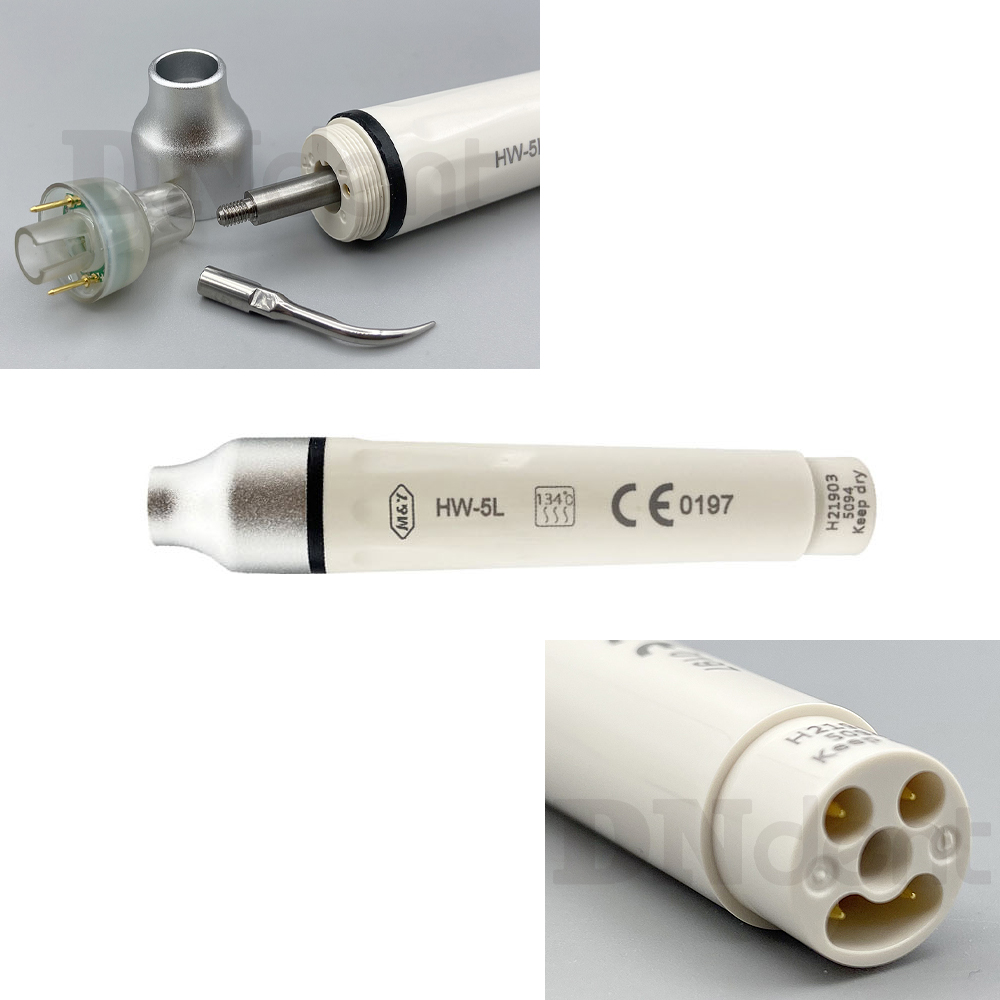 Detachable Ultrasonic Piezo HW-5L LED Scaler Handpiece