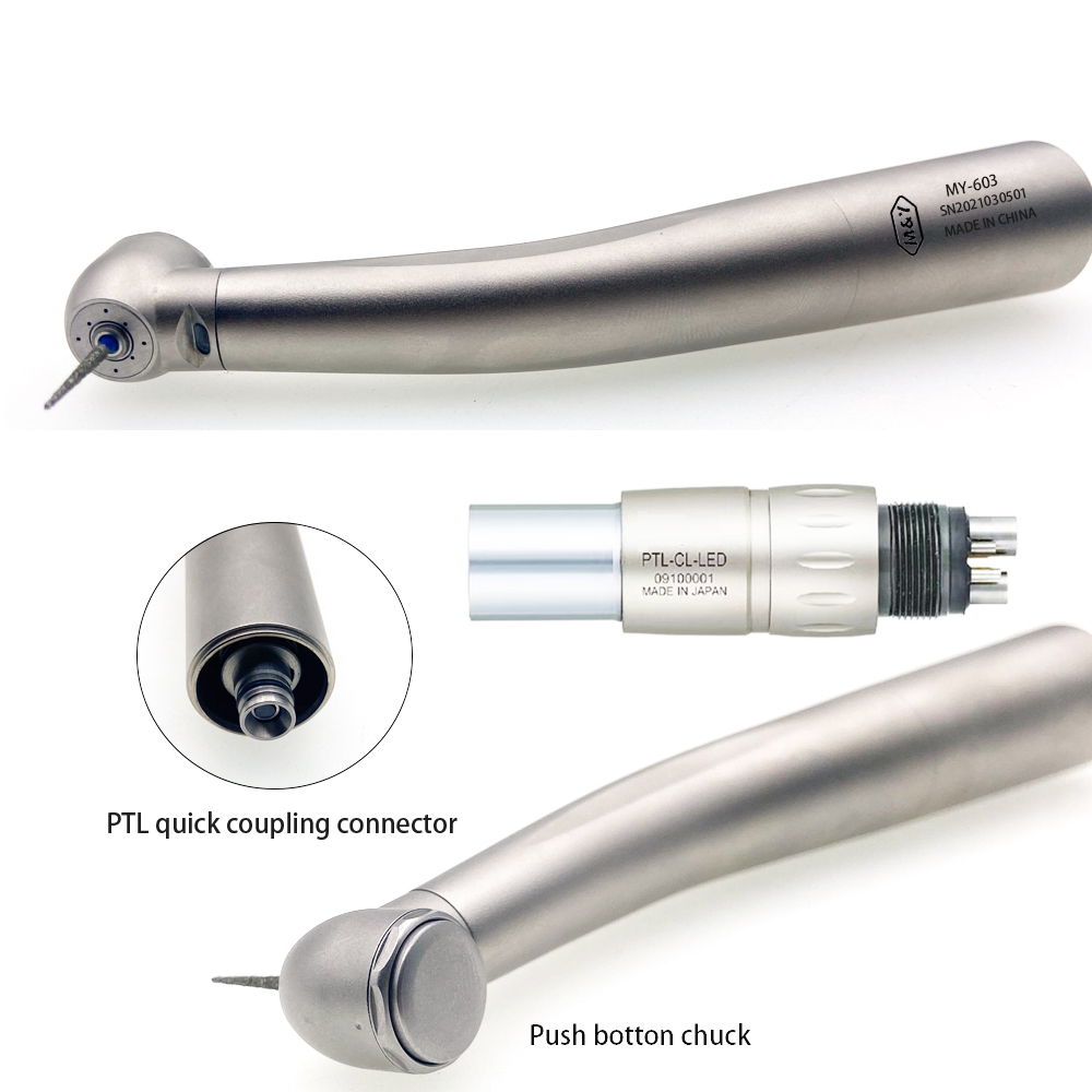 4water spray fiber handpiece