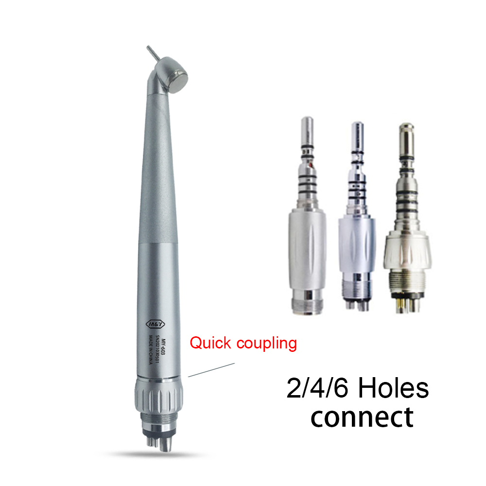 Mini Head 45degree Surgical Fiber Optic Handpiece