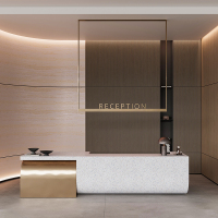 Gold grain Inorganic Travertine Wood Grain