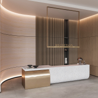 Gold grain Inorganic Travertine Wood Grain