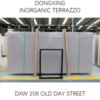 Anorganická deska Time Alley Terrazzo šedá