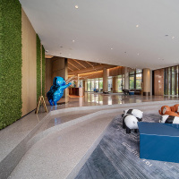 Anorganická deska Time Alley Terrazzo šedá