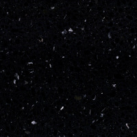 Lange stjerner Terrazzo Sort Stor pladeflise