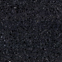 Ink Black Terrazzo artificial stone