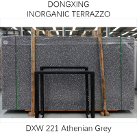 Athena szürke terrazzo műkő