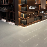 Snow White Big Grain exterior Chunky Terrazzo