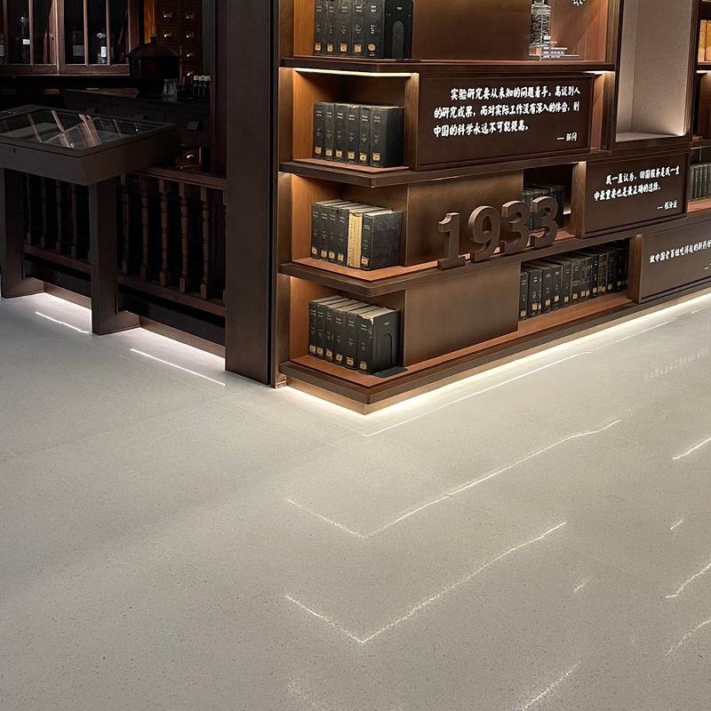 Snow White Big Grain exterior Chunky Terrazzo