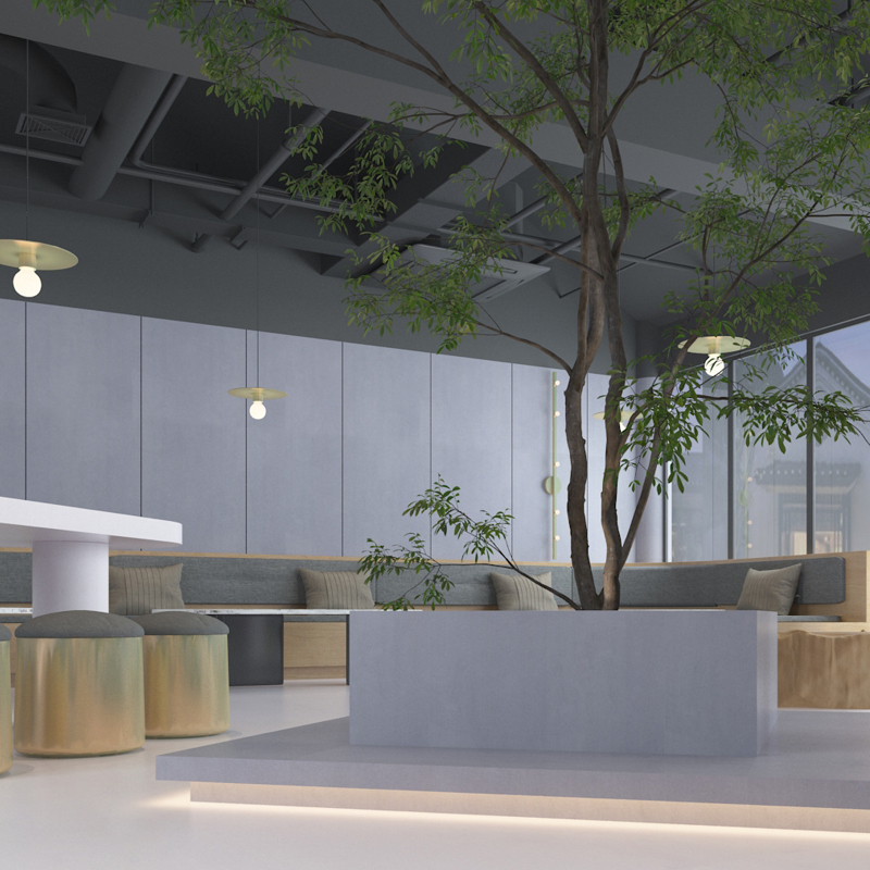 Albert Grey Inorganic terrazzo Slab