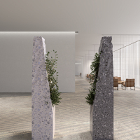 Changzhou Grey Stone Sculpture Cement terrazzo