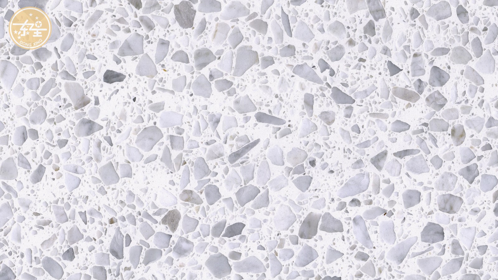 White terrazzo