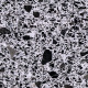 Dlaždice Cappuccino white a Black Terrazzo big Slab