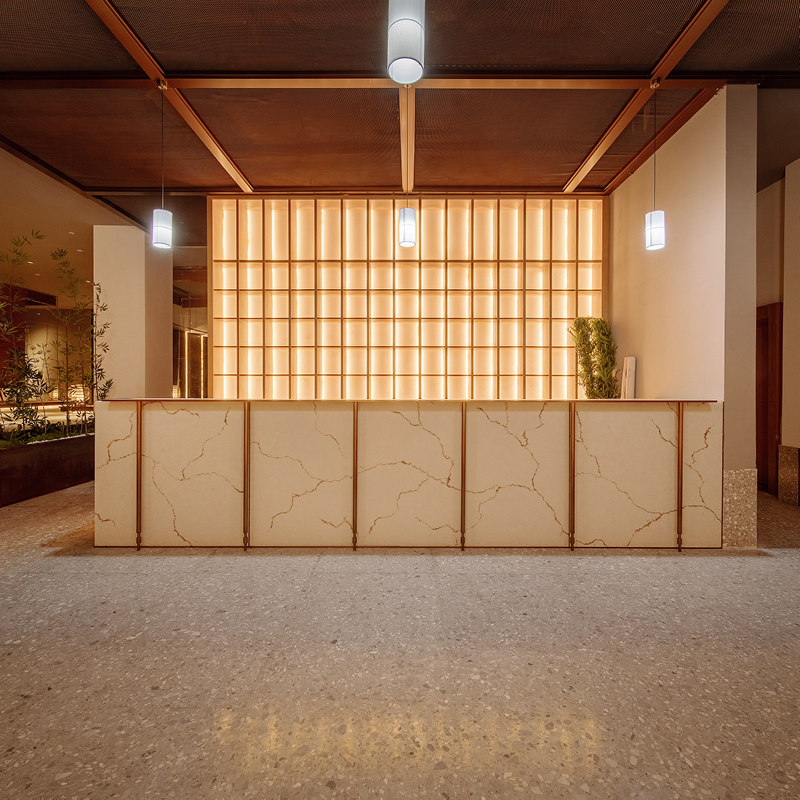 Yabo White Jade Terrazzo Inorganic terrazzo