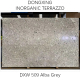 Vorgefertigter Terrazzo aus Kunststein in Alba Grey