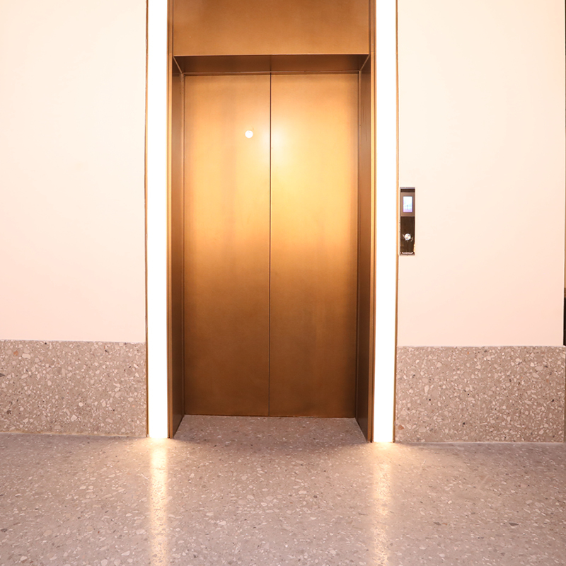 Alba Grey prefabricerad terrazzo av konststen