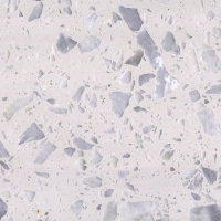 Kunlun fehér jade terrazzo kőlapok padlóhoz és falhoz