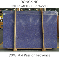 Kék Provence Terrazzo Natúr Aggregált Csempe