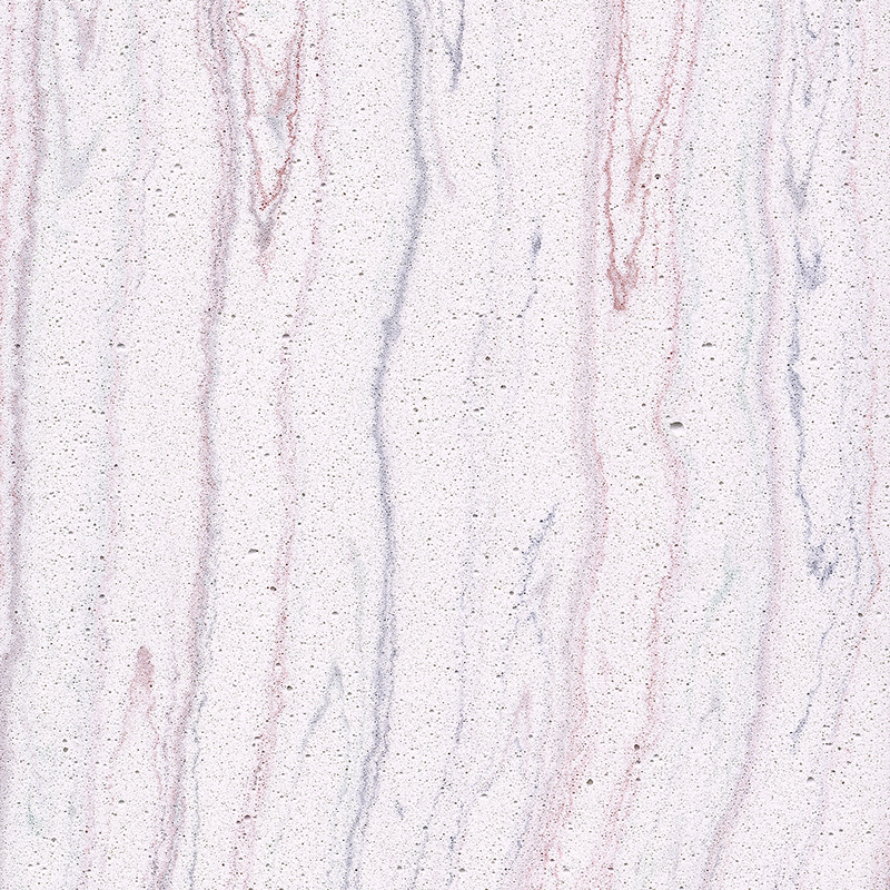 Red green and black stripes inorganic travertine paving