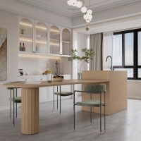 Orange-yellow stripe stone exterior wall decorations